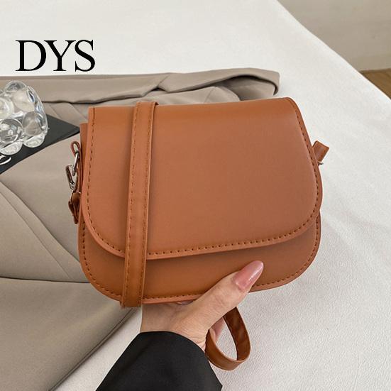 Exquisite Stitching Bag Women PU Leather Shoulder Stylish Satchel with Detachable & Adjustable Purse Strap Crossbody Saddle for Commuting Dating Party