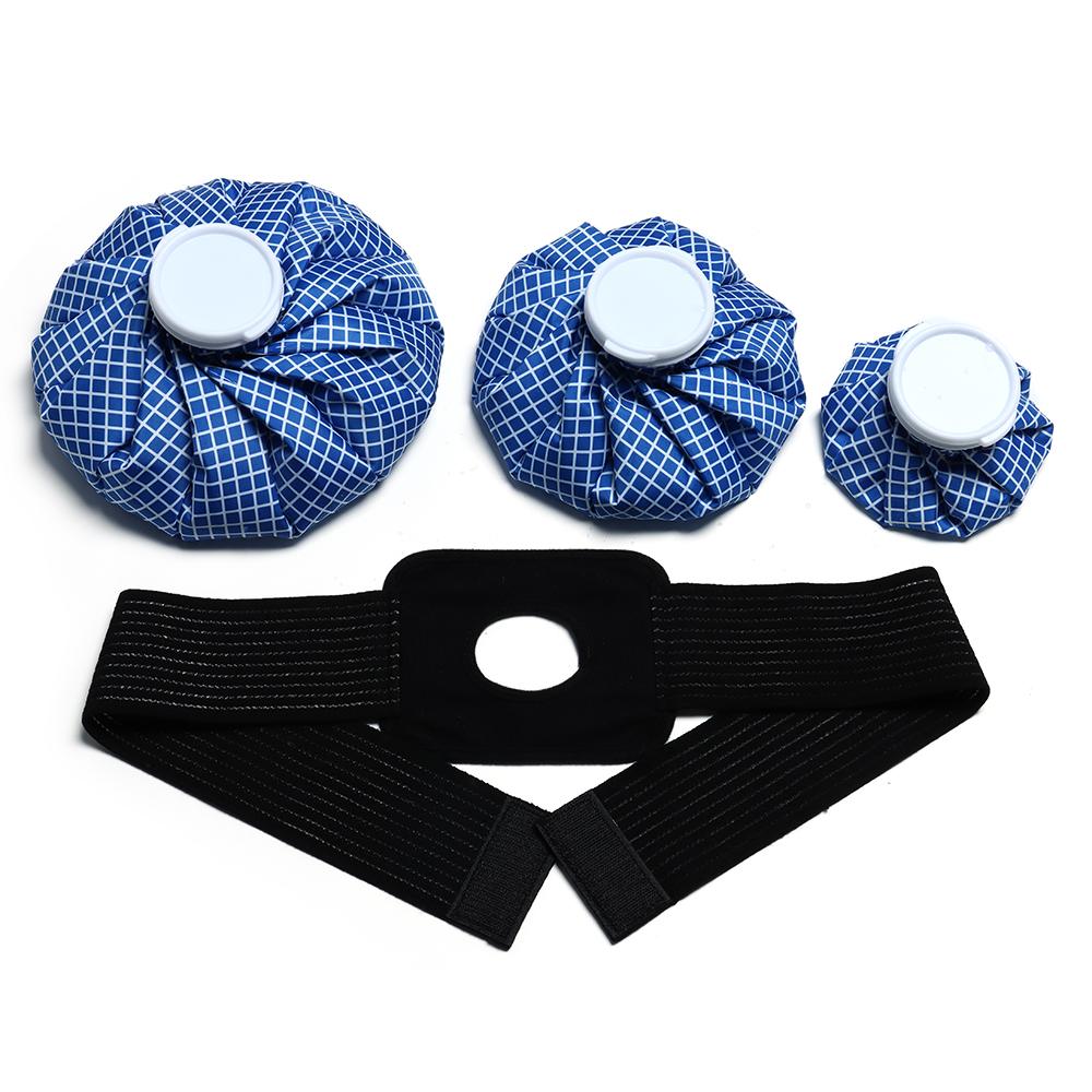 Reusable Injury Care Pain Relief Cooler Bag Ice Pack Elastic Tie Belt Pack Protector