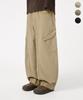 TRILLION Washed Cut Cotton Cargo Pants_3Color