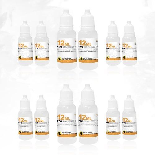 

LENSGO Fog Machine Fluid (12 pcs) Glycerin Propylene Glycol Mixture