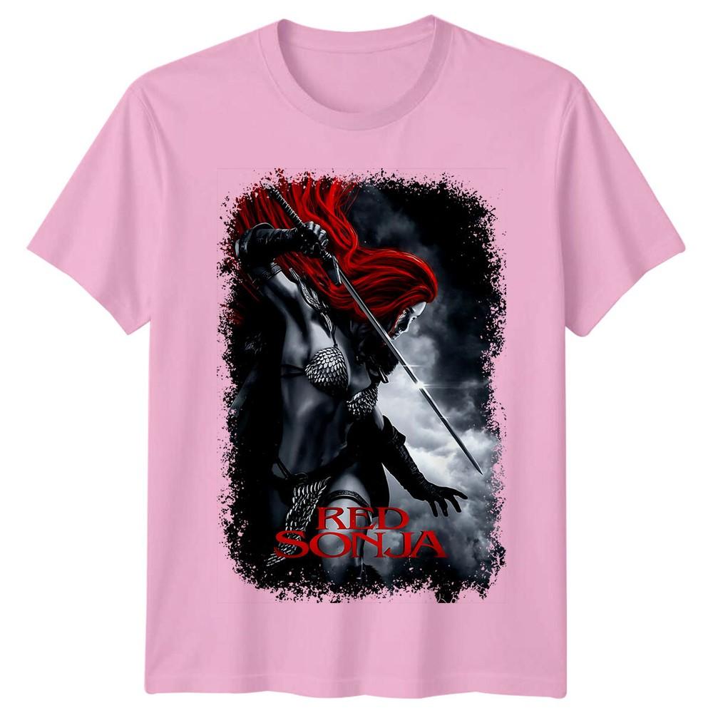 Red Sonja 1985 Movie Poster Inspired TShirt Retro 80s Tee Unisex