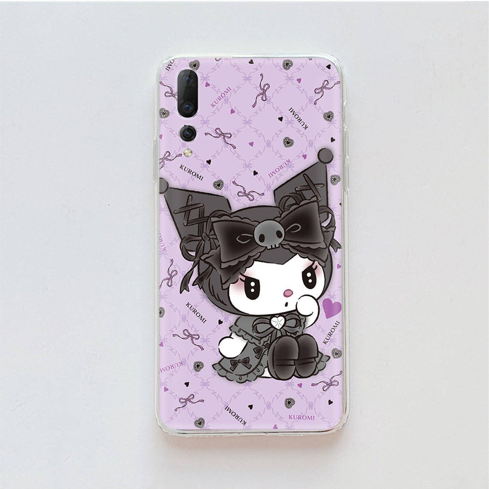 Transparent Case for Samsung A04 A14 A23 M33 M53 Realme 10 9 C35 C55 VIVO X80 Infinix Hot 30 Note 11 Tecno Spark 8P Pro L-15 Kuromi