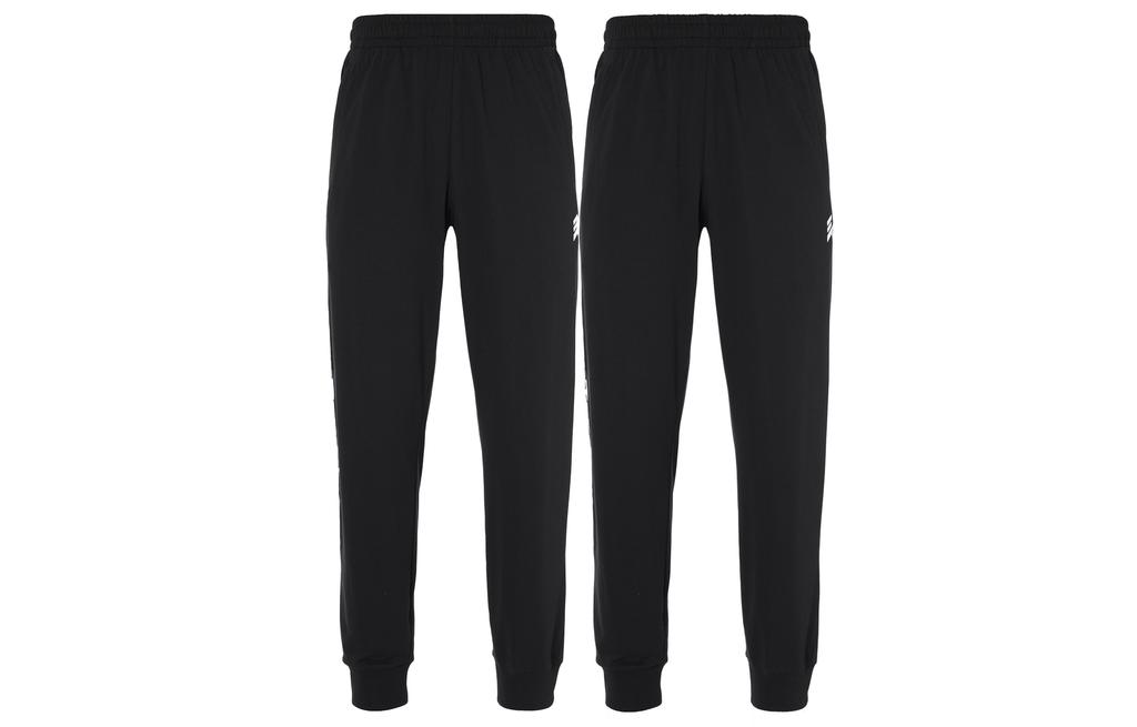 Men's Anta Basketball Collection Knitted Sweatpants Men's Black