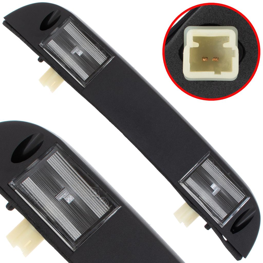 Renault Kangoo II 2008- License Plate Light Bulb