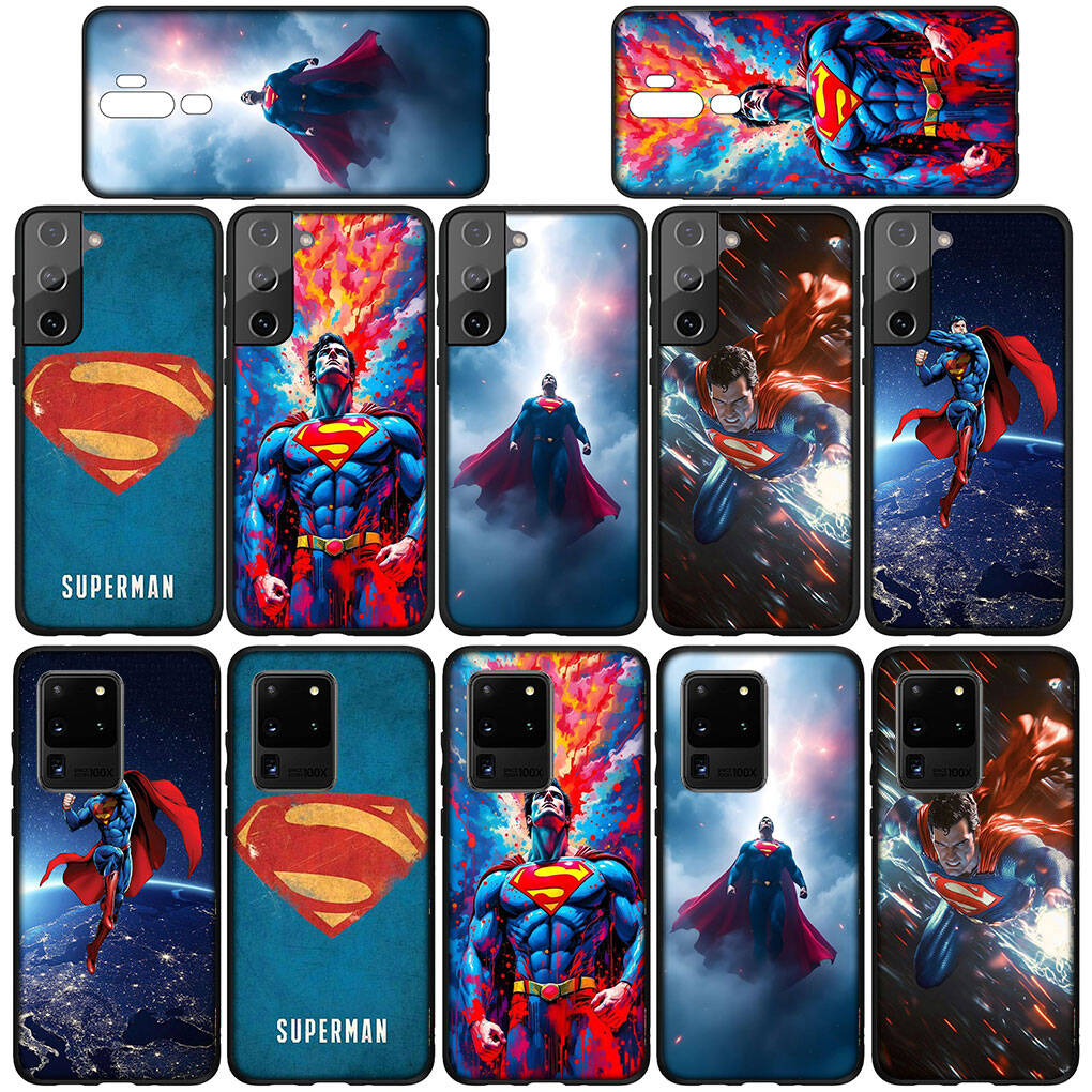 for iPhone 17 16 15 Xiaomi Poco F7 F8 X7 X6 C85 C75 C71 M8 Redmi Note 14 13 12 11 Pro Max 14C 13C 15C A3 A4 Phone Case Movie Super Hero Supermans Man