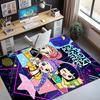 KPop Demon Hunters Pattern Rug, Indoor/Outdoor Mat, for Picnic, Gameroom, Bedroom, Office, Living Room, Home Decor Carpet, Birthday Gift