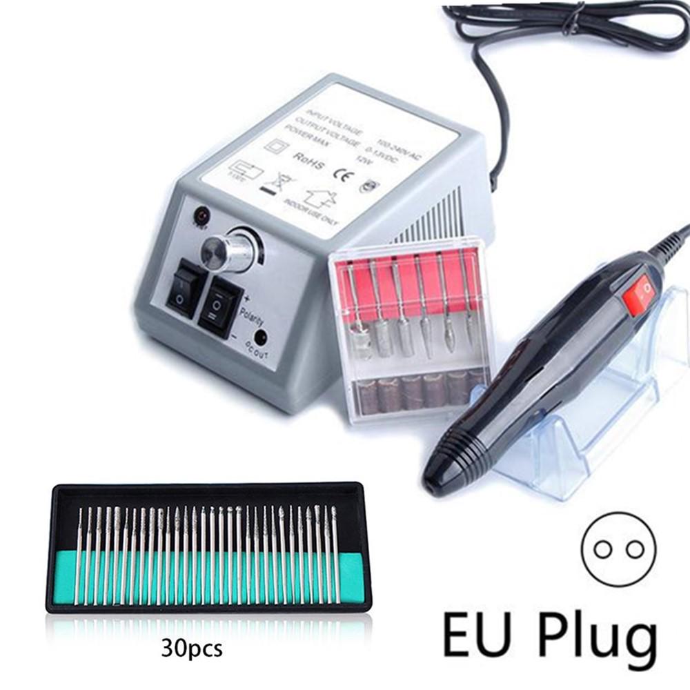 Elextric Apparatus Machine Milling Cutter Set Remove Gel Polish Nail Drill Bits Pedicure Tools