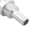 AN6 Male To 5/16 Inch Barb Fuel Hose Adapter For Automotive Fuel System Built Of 6061 Aluminum