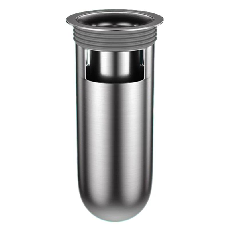 Deodorant Floor Drain Small Caliber 304 Deodorant Device Bathroom Sewer Deodorant Artifact Water Seal Tube Silicone Inner Core