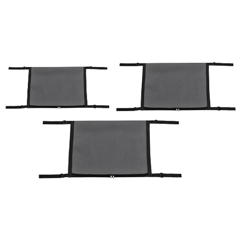 Car Roof Storage Organizer Mesh Overhead Net Bag with Double Zipper for Sedans Truck Travel Essentials