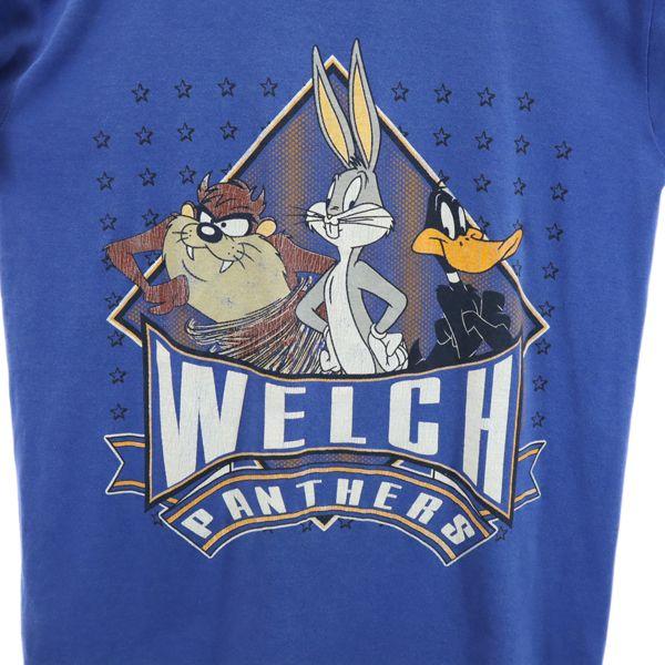 Velva Sheen 90s Old Warner Bros Bugs Bunny made in the USA Short sleeve T-shirt Men's Used