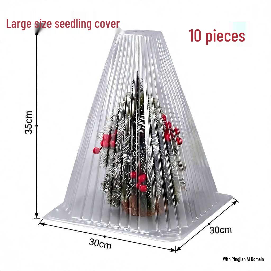 Durable Seedling Protection Cover: Windproof, Frostproof, Insect & Bird Barrier for Vegetables, Reusable Greenhouse Shield