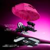 MAMBASNAKE X ATTACK SHARK V6 Gaming Mouse Wireless Tri-Mode (Wired/2.4GHz/Bluetooth), 65g, PAW3311, 25000 DPI, RGB, Red, Large