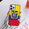 Custodia per Telefono Bandiera dell'Ecuador Per iPhone 17 Air 14 13 12 16Pro Max 15 11 Plus Max Cover Shell coque