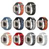 Silicone Strap Sport Bands Watch Bands Sweatproof Silicone Bracelet Adjustable for Apple Watch 9/8/7/Ultra S10 42/44/45/46/49MM