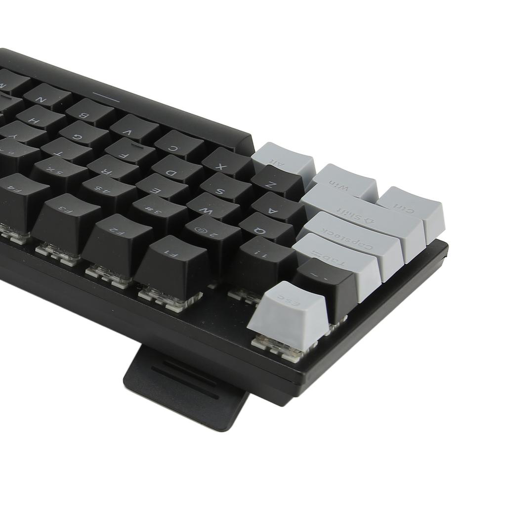 Mechanical Keyboard 87 Keys Blue   RGB Backlit Contrast Color Ergonomic Wired Keyboard for Laptop Desktop PC