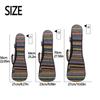 Bohemian Ukulele Backpack 21/23/26 Inch Mini Guitar Bag Stripe Ukulele Case  Concert
