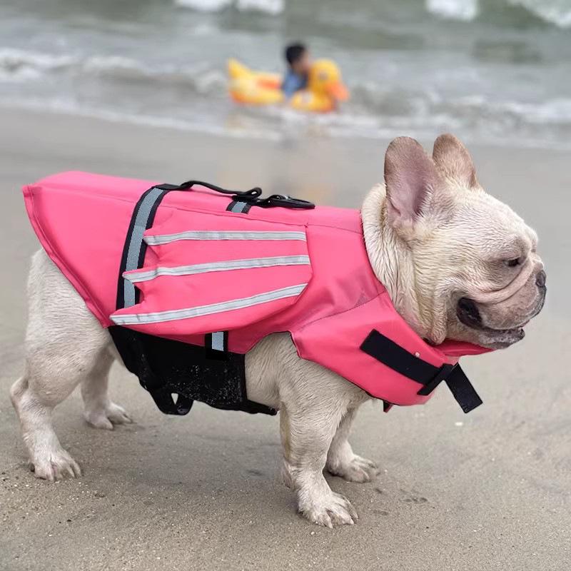 Dog Summer Life Jacket with Wings Pet Swim Vest Adjustable Straps Safe Swimming Gear for Dogs Puppy Clothes Dog Accessories