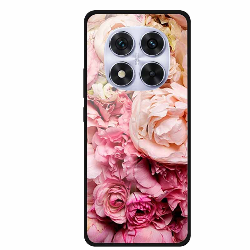 Hard Back Cover For Xiaomi Redmi Note 14 Pro 5G Case Soft Bumper Tempered Glass Case For Redmi Note 14 Pro 4G Case Note14 Pro