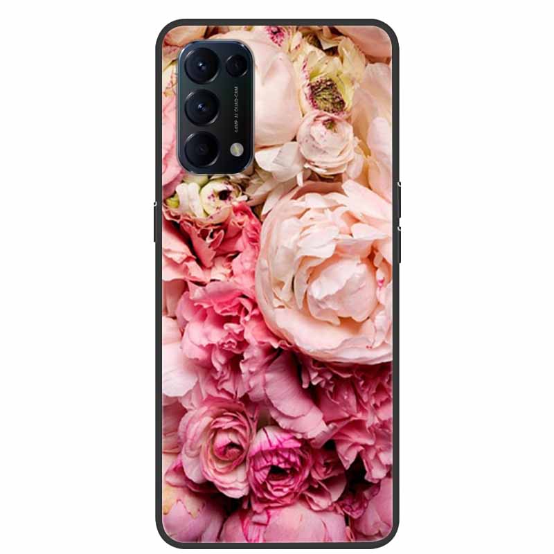 Funda Für OPPO A74 Telefon Fall Abdeckung Schwarz Silikon Weiche Rückseitige Abdeckung Fall Für OPPO A74 F19 A54 Fall Coque für OPPO A74 EINE 74 Fall