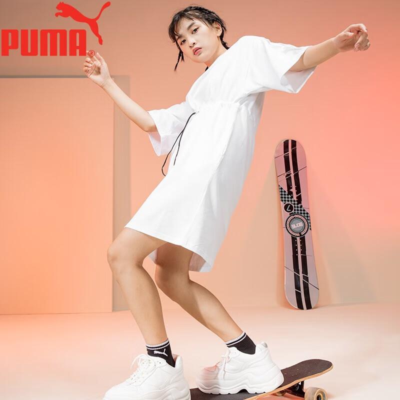 PUMA Women's Mid-Calf Socks, All-Season Sports Fashion Socks, 3-Pair Pack