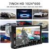 HIPPCRON Car MP5 Radio Carplay and Android Auto 7Inch HD Display Touch Screen for Vehicle Audio Player 1DIN Mirror Link Dual USB
