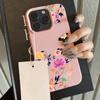 INS Cool Tulip Flower Luxury Lichee leather pattern Phone Case For iPhone 17 16e 16 15 14 13 12 11 Air Pro Max Plus X XR XSMax
