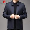 Pierre Cardin Men's Autumn/Winter Wool & Silk Blend Jacket