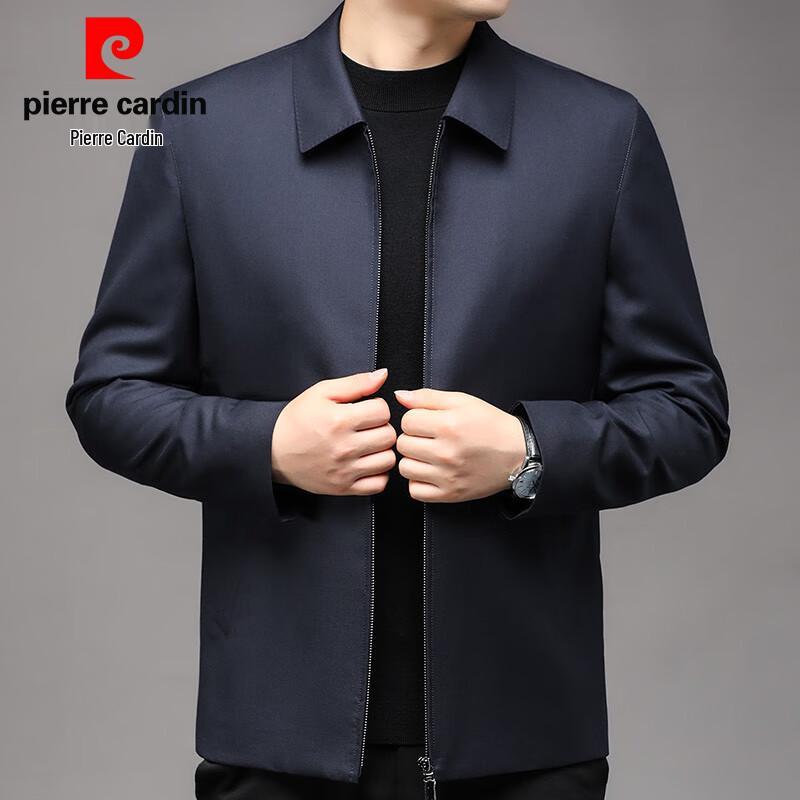 Pierre Cardin Men's Autumn/Winter Wool & Silk Blend Jacket