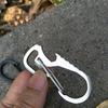 Multifunctional Durable Keyring Key Holder Keychain Bottle Opener Outdoor Tool