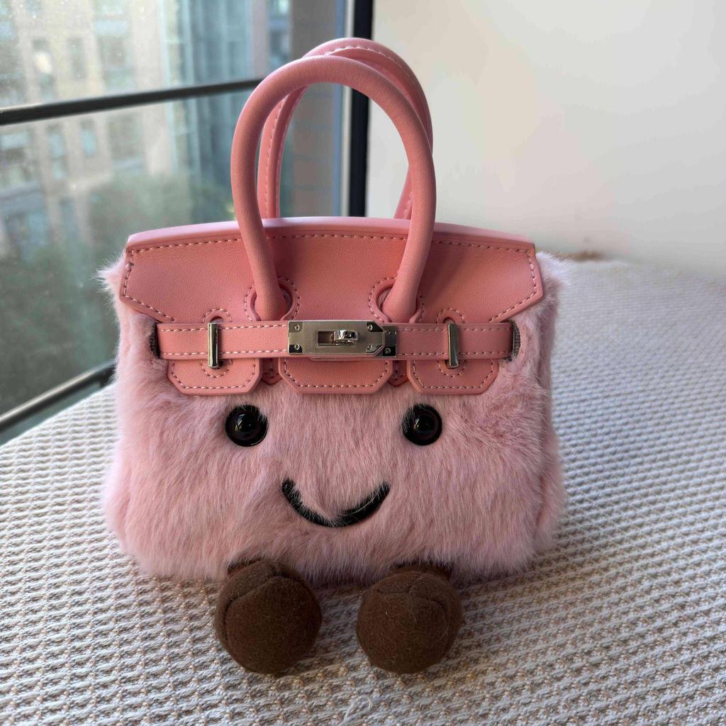 Jellycat Roztomilá nadýchaná platinová panenka Crossbody Elf Kabelka