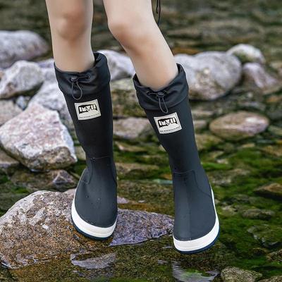 Stivali di gomma per coppie Scarpe alte da pioggia Galosce impermeabili Marito Pesca Lavoro Giardino Stivali da pioggia Donne e uomini Scarpe di gomma88