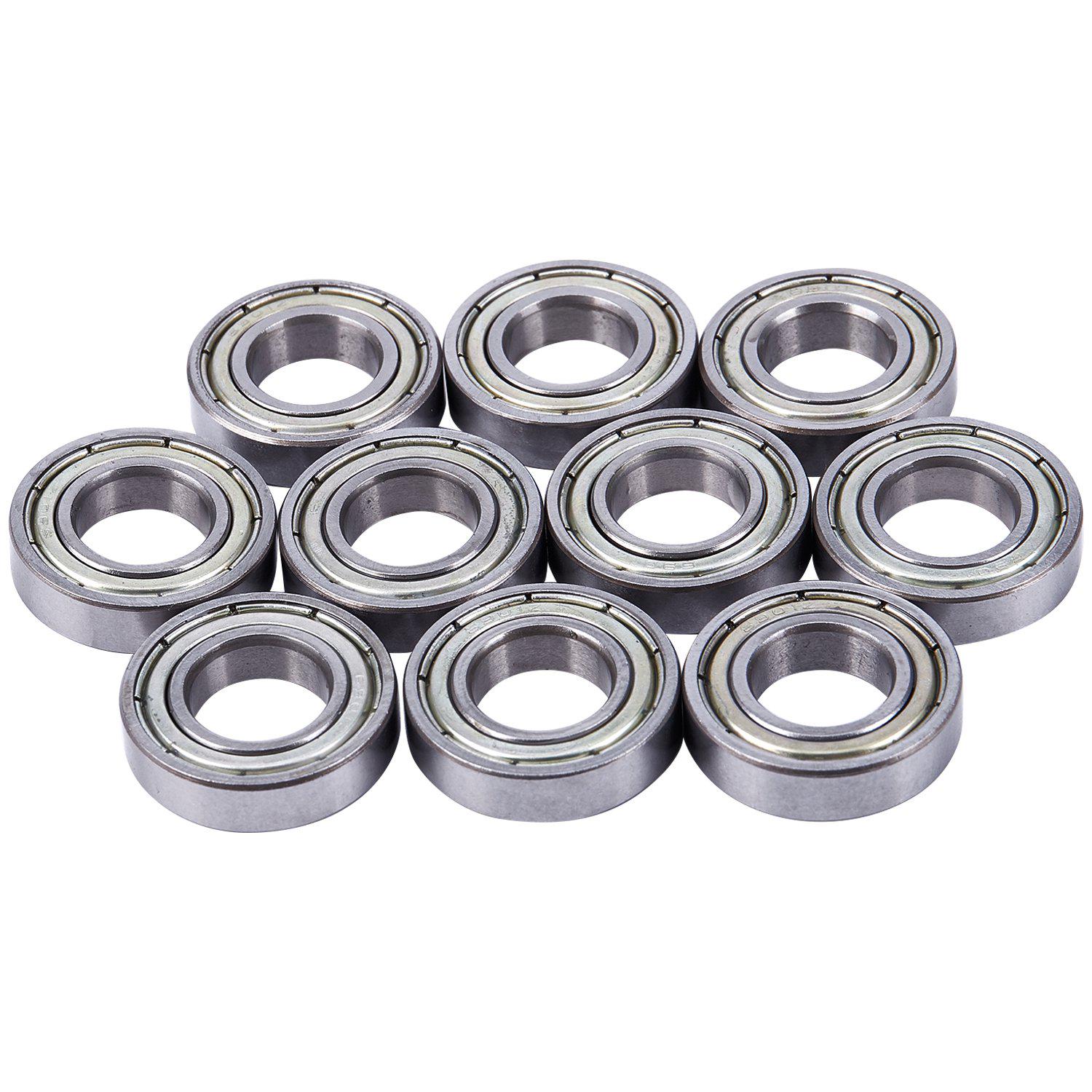 

BHBL 10 Pcs 12mm x 24mm x 6mm Sealed Deep Groove Radial Ball Bearings 6901Z China Mainland