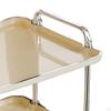 Bathroom Organizer Fruit Cakes Stand 2 Tiers Buffet Snacks Serving Trays Coffee Table Stands for