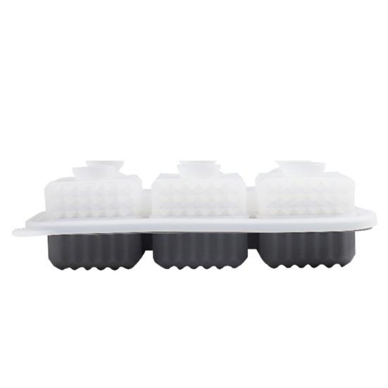 Whiskey Ice Cube Tray Silicone Ice Mold for Large Ice Balls Cubes Flexible Easy Release BPA-Free Dishwasher Safe Ice Cube Maker