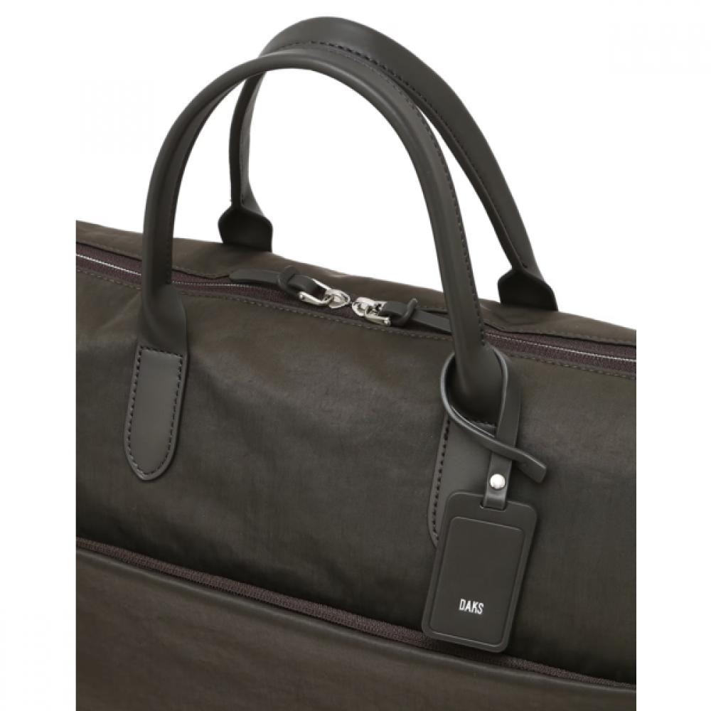 Daks Khaki Logo Decorated Nylon Tote Bag Dbba6f106k5