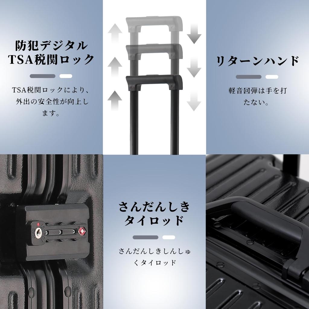 [GGQAAA] Velkokapacitní kufr na kolečkách pro ženy, volně otočná kolečka, 5-kolečkový kufr, číselný zámek, velký kufr na služební cesty a