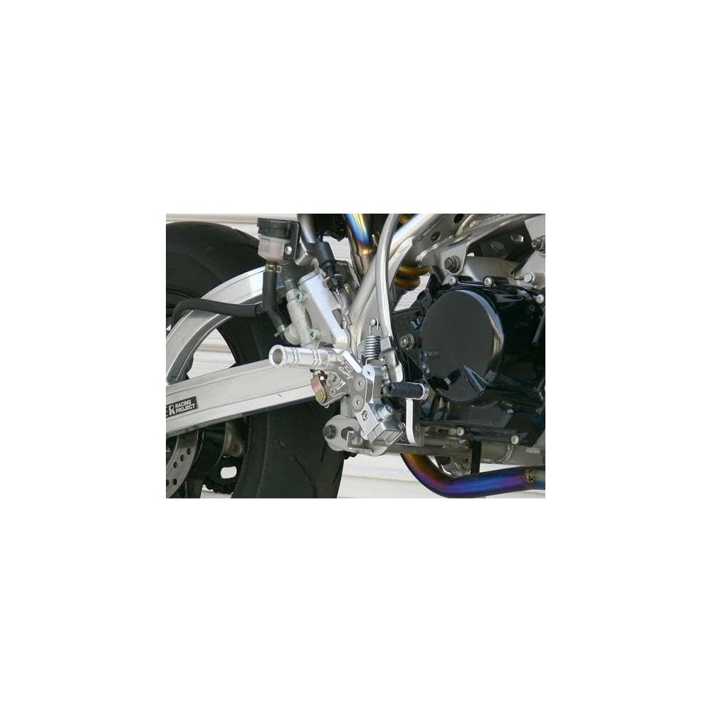 OVER RACING Rearsets, Silver, for KSR110 (Fits 05- KSR-PRO) 51-672-13