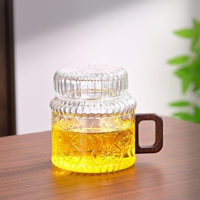 

Heat-resistant Glass Teapot Mini Filter Teapot Tea Kettle Internet Celebrity Household Tea Brewing Tea Pot, Tea-water Separation