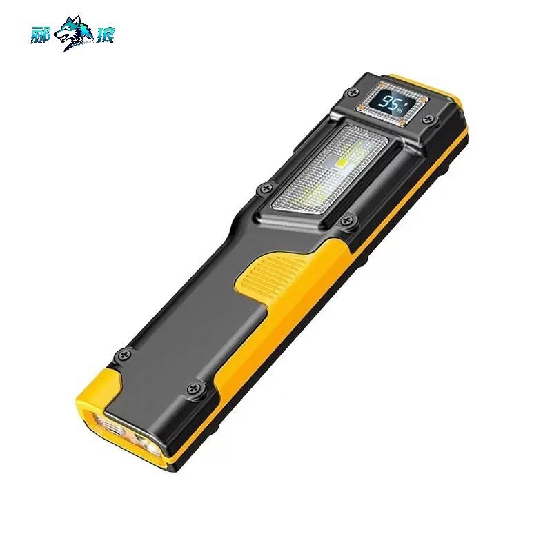LiLang Tactical LED Flashlight with Pen Clip and Digital Display