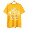 Vintage Men's Funny I Support LGBTQ T Shirt Cotton T-shirt 2026 Summer New Women Oversized Streetwear Trendy O-Neck Loose Top