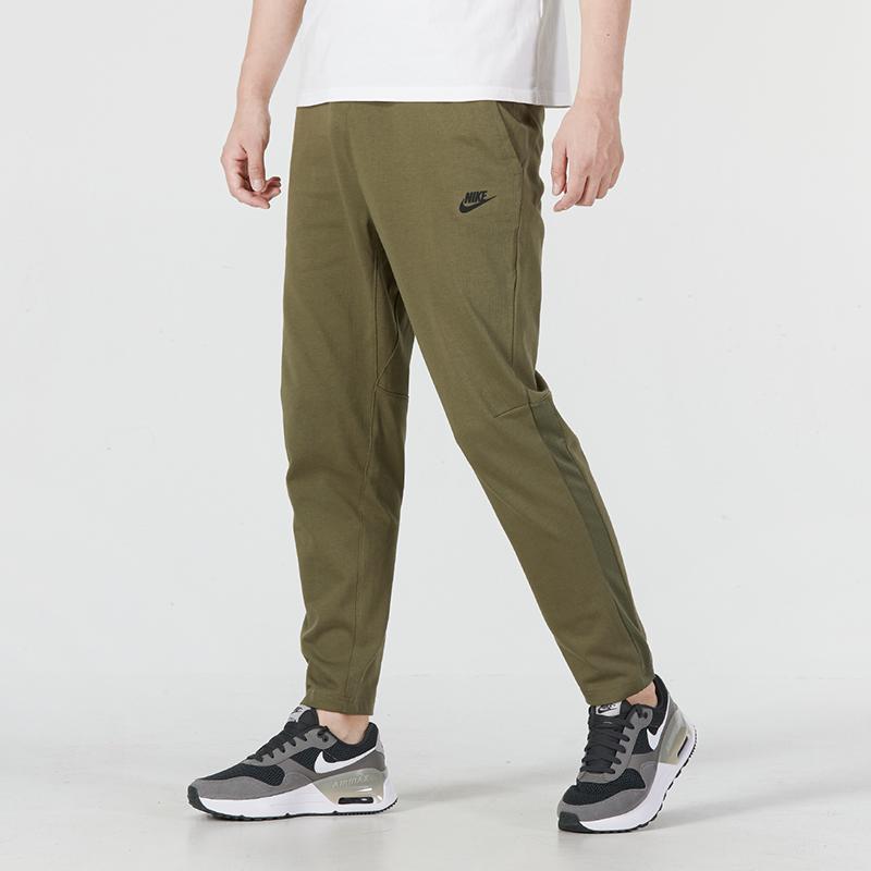 New Nike Knitted Sweatpants Men Army Green DM6592-222