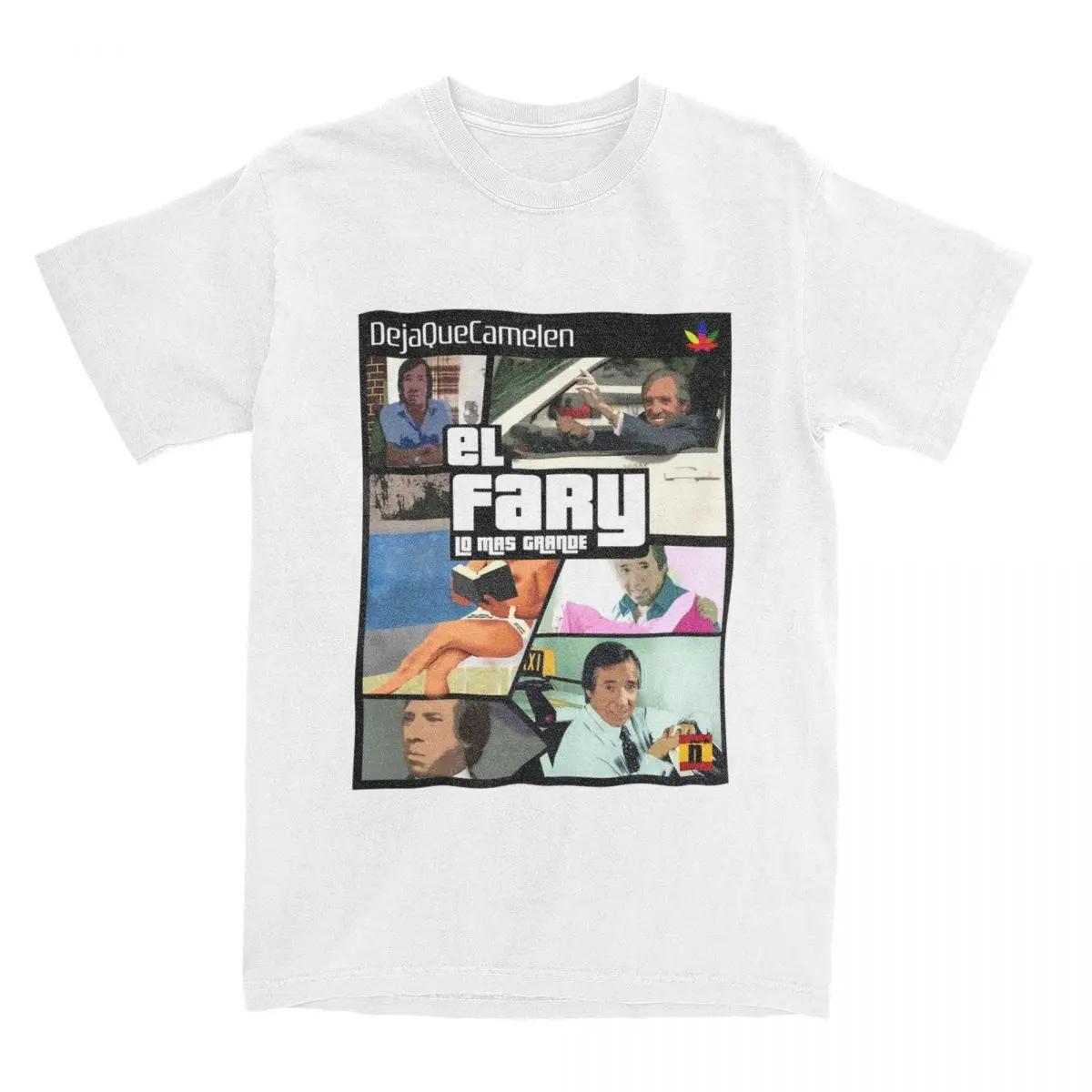 

Streetwear T Shirt El Fary T Shirts spanish Leisure Tshirt for Adult Beach Y2K Basic Casual Short Sleeve Clothes S