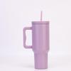 Third Gen 40oz Handle Thermos Cup, 304 Stainless Steel, Large Capacity for Vehicles, Ice Cooler Cup.