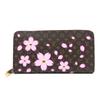 Louis Vuitton M13433 Murakami Takashi Monogram Zippy Wallet Cherry Blossom