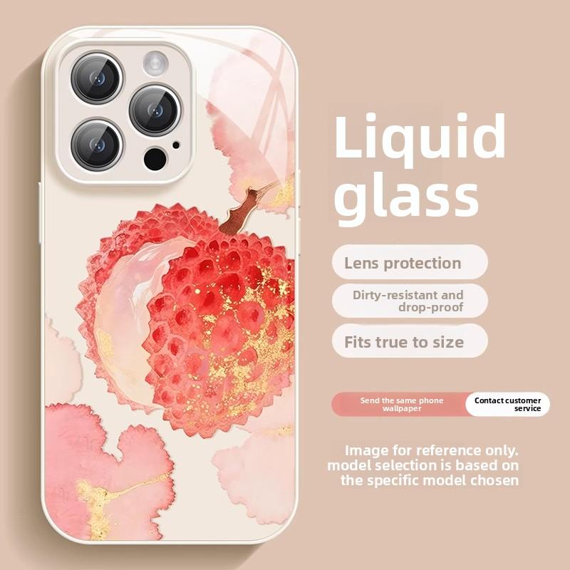 Apple 17 Pro Max Phone Case New iPhone 17 Liquid Glass 17 Pro Coconut Air Protective Cover 16