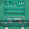 94-Piece Car Repair Tool Set: Socket Wrench & Combination Auto Repair Kit In Tool Box