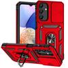 Pouzdro pro Samsung Galaxy A15 a15 slide s fotoaparátem, nárazuvzdorné, brnění, kryt pro Samsung A15 A 15 15A s magnetickým kroužkem a stojánkem, zadní kryt