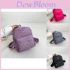 Stylish 2023 Summer New Women's Backpack Casual Fashionable School Bag In Black Pink Blue Purple Red