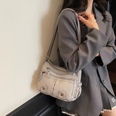 PU Mother Bag Multi-compartment Large Capacity Lightweight Shoulder Bag Women's Crossbody Bag